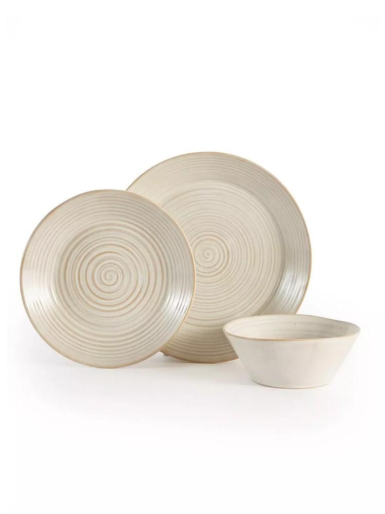 MICHELLE KEEGAN 12 PIECE DINNERWARE SET - 4 LARGE 