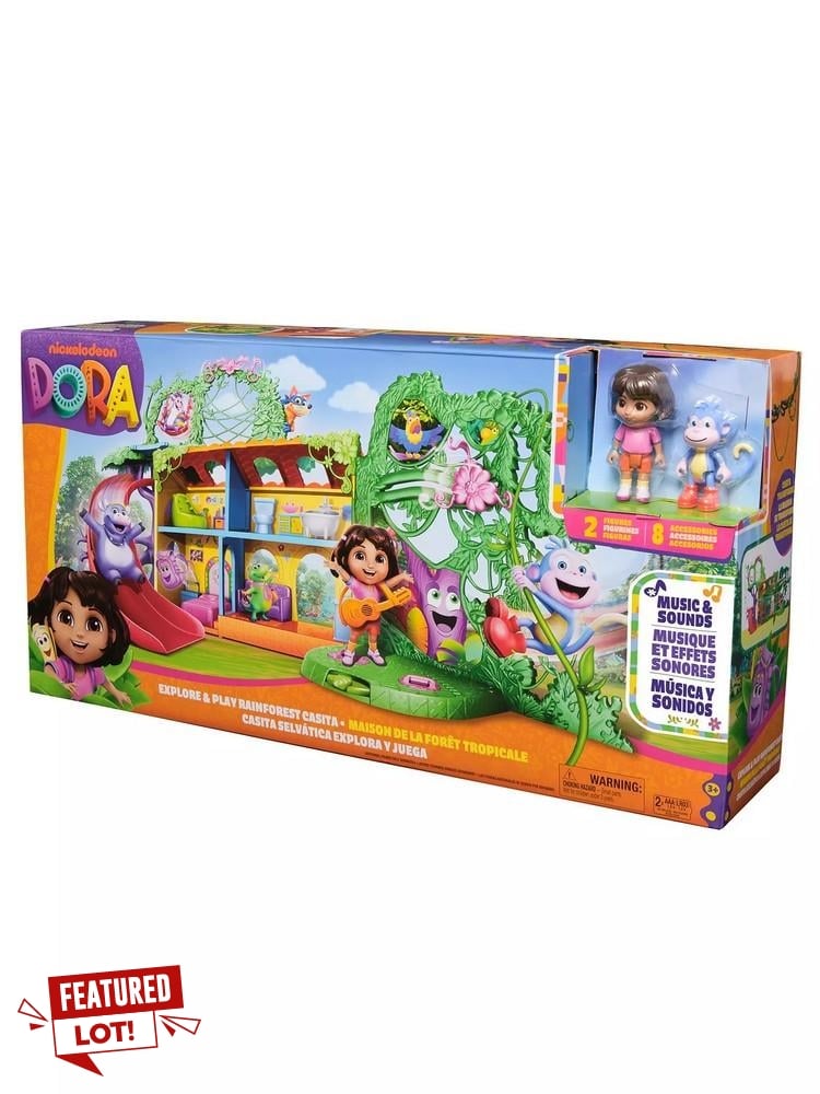 3 X NICOLODEON EXPLORE AND PLAY ADVENTURE RAINFORE