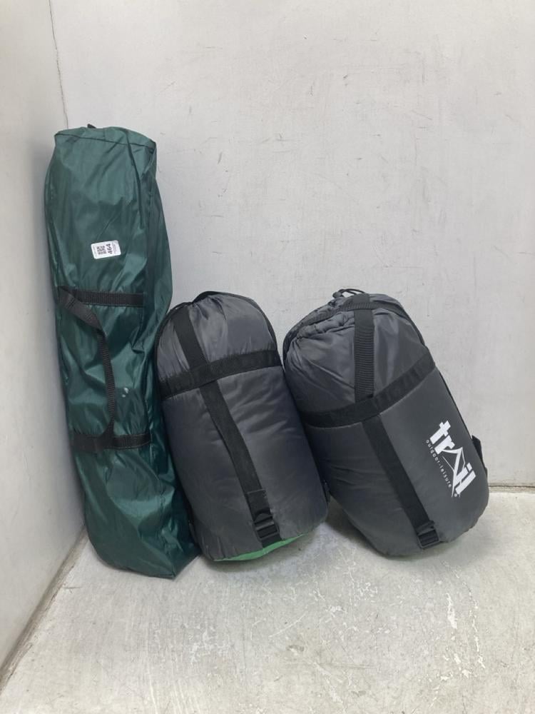 3 X ASSORTED CAMPING ITEMS TO INCLUDE TRAIL ALPINE