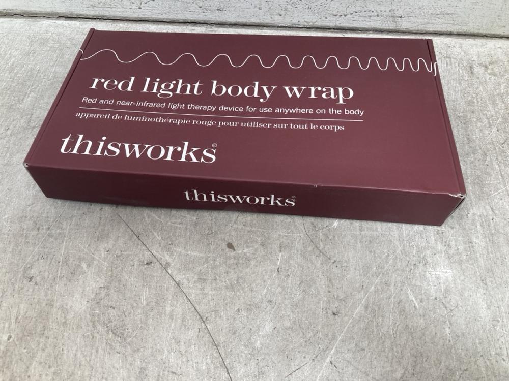 THISWORKS RED LIGHT BODY WRAP LIGHT THERAPY DEVICE