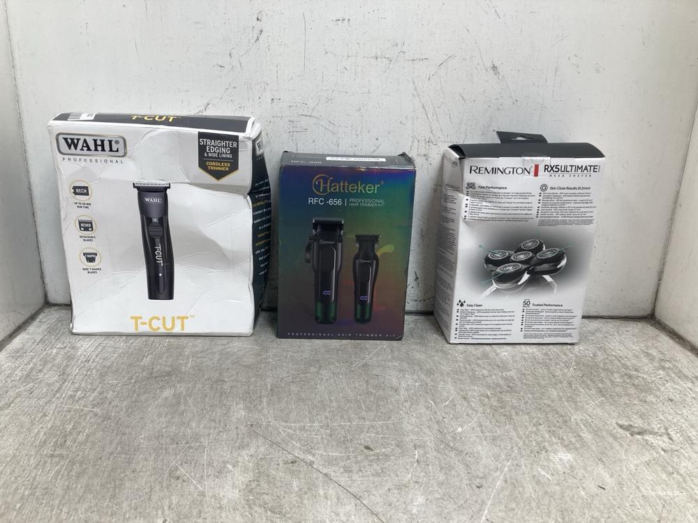 3 X ASSORTED SHAVING ITEMS TO INCLUDE HATTEKER RFC