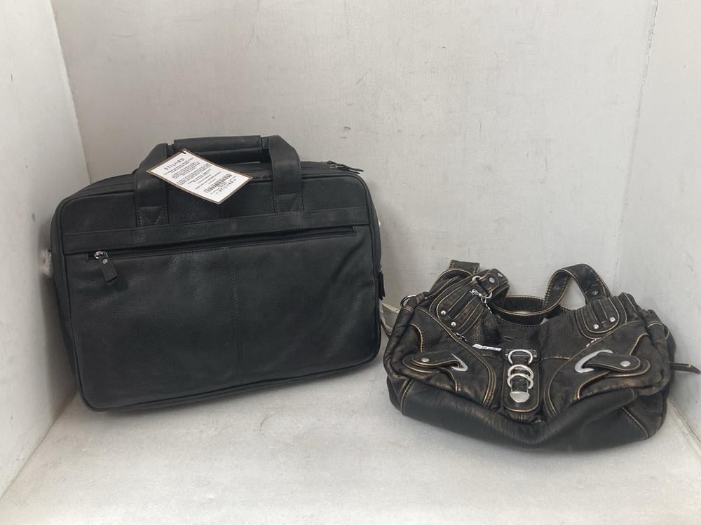 ANGEL KISS BAG IN GOLDEN BROWN LEATHER TO INCLUDE 