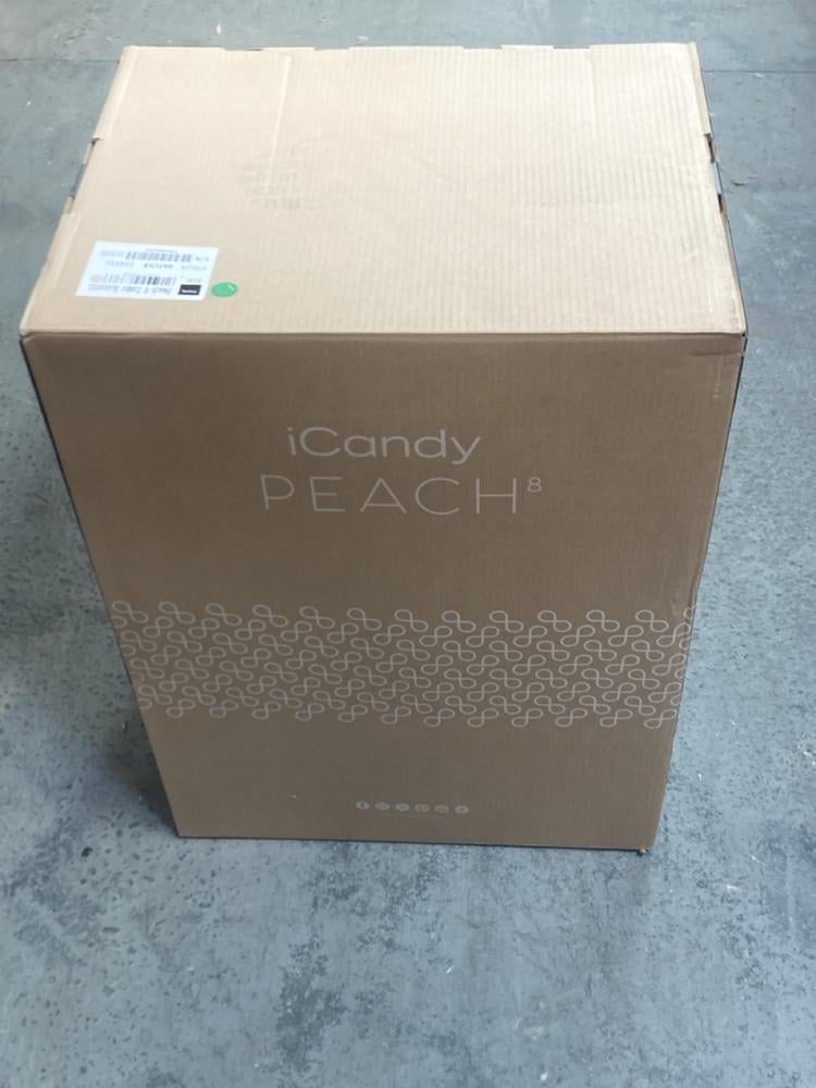 ICANDY PEACH 8 PUSHCHAIR AND CARRYCOT IN BISCOTTI 