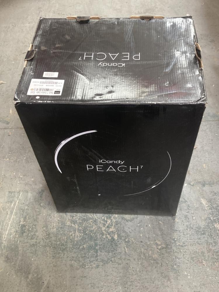 ICANDY PEACH 7 PRAM UNIT AND SEAT IN COOKIE - (PAR