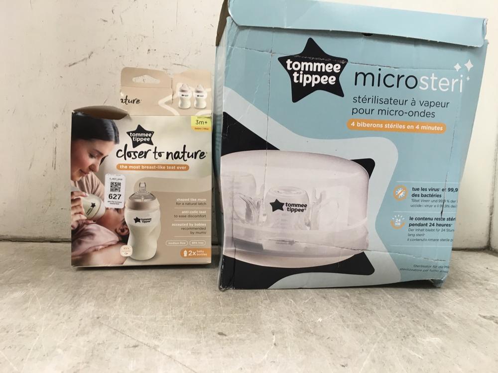 TOMMEE TIPPEE MICROSTERI STERILLISER AND TO INCLUD