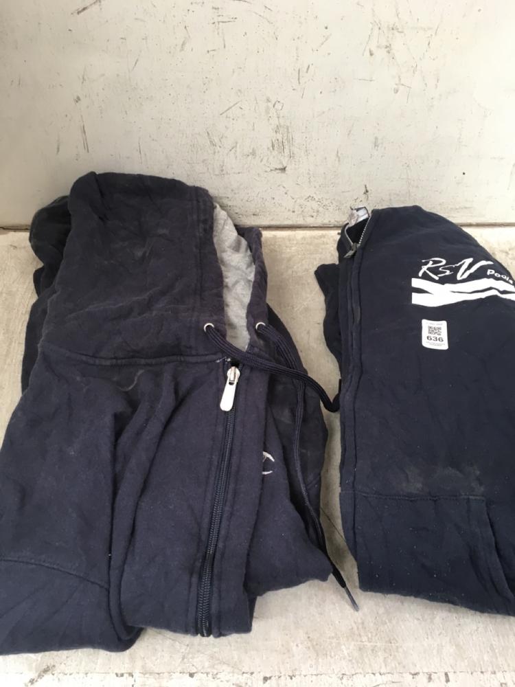 CHAMPION 1/2 ZIP HOODIE IN NAVY SIZE UK L TO INCLU