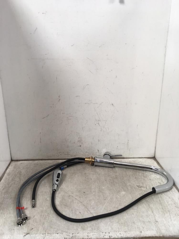 SINGLE LEVER PULL-OUT KITCHEN SINK FAUCET IN CHROM
