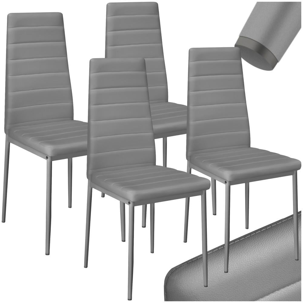 TECTAKE DINING CHAIRS - HIGH BACKREST, PADDED, SYN