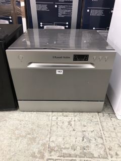 RUSSELL HOBBS COMPACT DISHWASHER MODEL NO: RHTTDW6S (COLLECTION OR OPTIONAL DELIVERY AVAILABLE*)