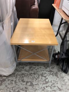 WOODEN DESK TABLE  (COLLECTION OR OPTIONAL DELIVERY AVAILABLE*)