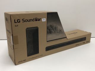 LG SL4 SOUNDBAR & SUBWOOFER (COLLECTION OR OPTIONAL DELIVERY AVAILABLE*)