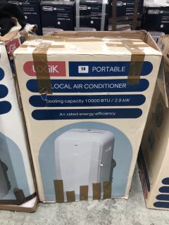 LOGIK LOCAL PORTABLE AIR CONDITIONER MODEL NO: LAC10C22 (COLLECTION OR OPTIONAL DELIVERY AVAILABLE*)