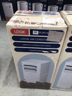 LOGIK LOCAL PORTABLE AIR CONDITIONER MODEL NO: LAC07C22 (COLLECTION OR OPTIONAL DELIVERY AVAILABLE*)