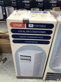 LOGIK LOCAL PORTABLE AIR CONDITIONER MODEL NO: LAC07C22 (COLLECTION OR OPTIONAL DELIVERY AVAILABLE*)