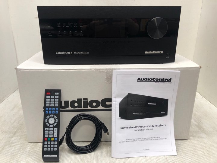 John Pye Auctions AUDIO CONTROL CONCERT XR6 THEATRE RECEIVER RRP £