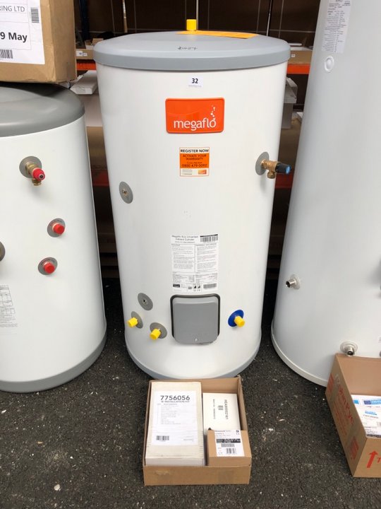 John Pye Auctions - MEGAFLO ECO UNVENTED INDIRECT CYLINDER - RRP £1427:  LOCATION - B3