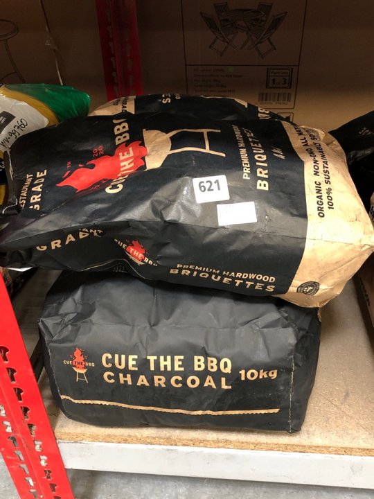 John Pye Auctions COLLECTION ONLY 3 X ASSORTED BAGS OF QUE THE BBQ