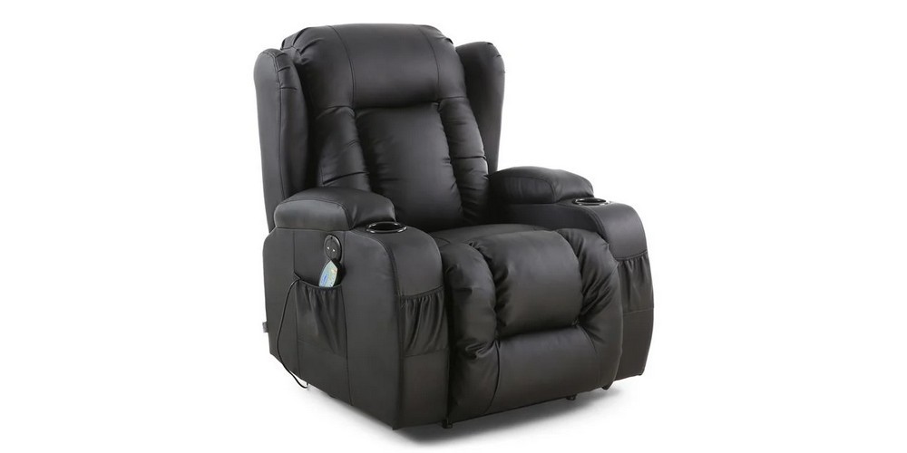 John Pye Auctions ROCKINGHAM LEATHER ELECTRIC RECLINER CHAIR WITH