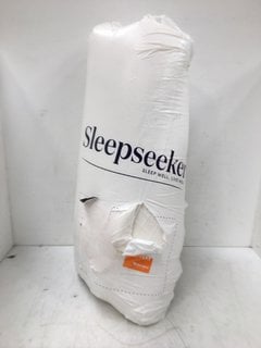 SLEEP SLEEK MATTRESS TOPPER IN WHITE: LOCATION - E12