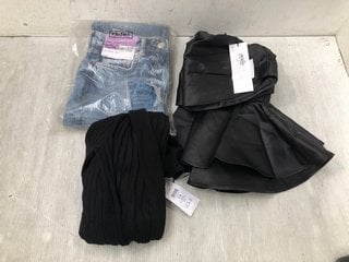 3 X ASSORTED WOMEN'S CLOTHING ITEMS TO INCLUDE NEXT MOM HIGH RISE JEANS - UK 8L: LOCATION - H9