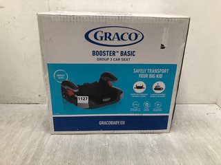 GRACO BOOSTER BASIC GROUP 3 CAR SEAT: LOCATION - H7