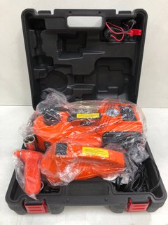 E-HEELP MULTI FUNCTIONAL ELECTRIC HYDRAULIC FLOOR JACK - RRP £159.99: LOCATION - H5