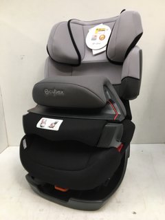 CYBEX PALLAS FIX GROUP 1/2/3 CAR SEAT IN LIGHT GREY - RRP £233.99: LOCATION - H4