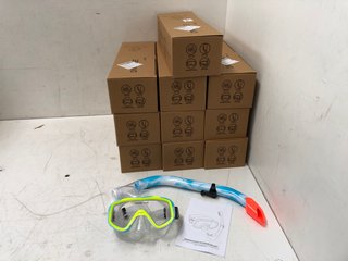 QTY OF KUYOU SNORKEL DIVING SET FOR KIDS - MODEL: KY2339: LOCATION - J6