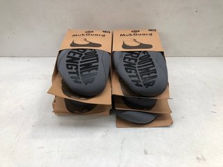 6 X V12 FOOTWEAR MUK GUARDS IN GREY - UK 7/8: LOCATION - H2