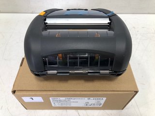 ZEBRA PLUS MOBILE PRINTER: MODEL ZQ630 - RRP £1086: LOCATION - J1