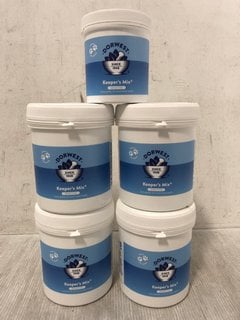 5 X DORWEST KEEPERS MIX - 1 X 250G PACK, 4 X 500G PACKS - BBE: 01/11/2025 - APPROX RRP £120: LOCATION - J14