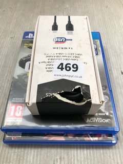 QTY OF PS4 GAMES AND ACCESSORIES TO INCLUDE PS4 CALL OF DUTY INFINITE WARFARE DISC - (PLEASE NOTE: 18+YEARS ONLY. ID MAY BE REQUIRED): LOCATION - J21