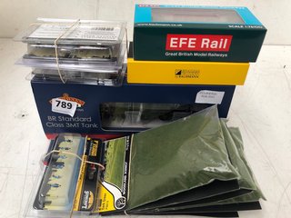 QTY OF MODEL TRAIN ITEMS TO INCLUDE BACHMANN BR STANDARD CLASS 3MT TANK: LOCATION - I3