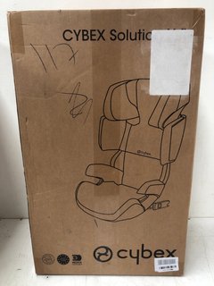 CYBEX SILVER SOLUTION X-FIX CAR SEAT IN BLACK - RRP £175: LOCATION - I2