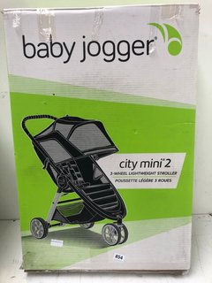 BABY JOGGER CITY MINI 2 3 WHEELED STROLLER IN BLACK - RRP £489.99: LOCATION - I1