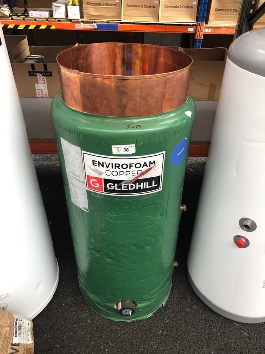 John Pye Auctions - GLEDHILL ENVIROFOAM COPPER COMBINATION CYLINDER 1200 X  450ML - RRP £559: LOCATION - B4