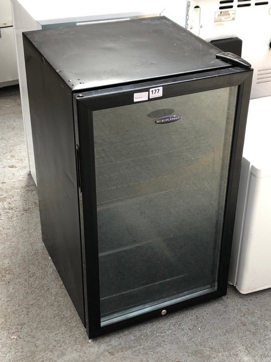 John Pye Auctions ICEKING UNDER COUNTER DRINKS FRIDGE MODEL ICE