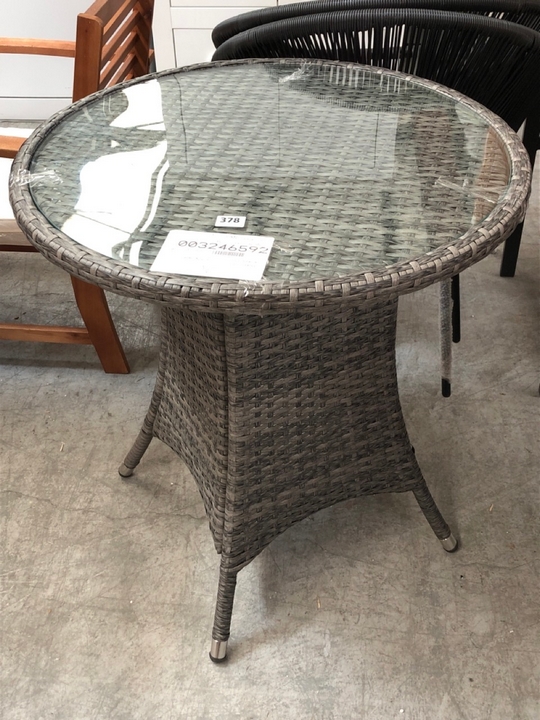 John Pye Auctions JOHN LEWIS & PARTNERS ALORA GARDEN BISTRO TABLE IN