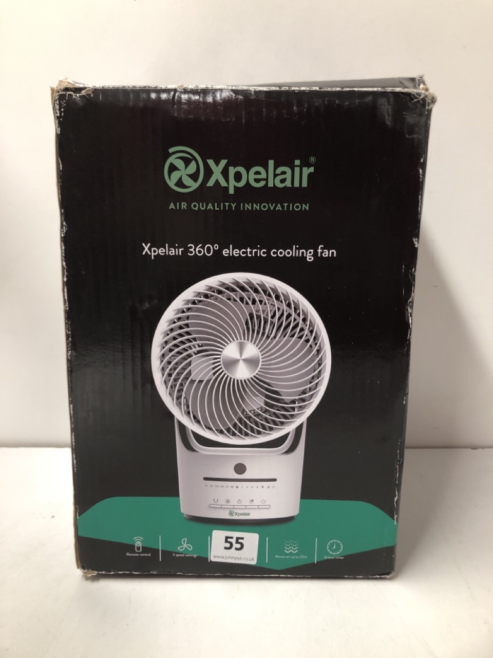 John Pye Auctions - XPELAIR 360' ELECTRIC COOLING FAN