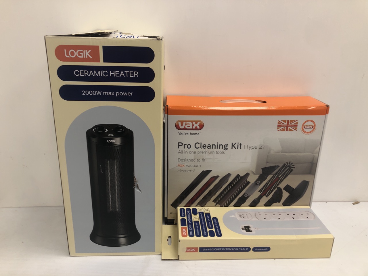 John Pye Auctions - 3 X ITEMS INC LOGIK CERAMIC HEATER