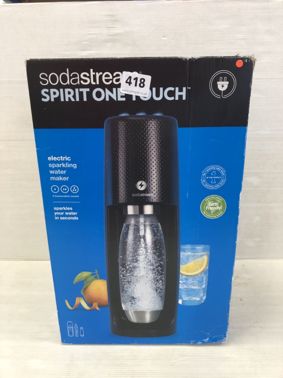 John Pye Auctions SODASTREAM SPIRIT ONE TOUCH SPARKLING WATER MAKER