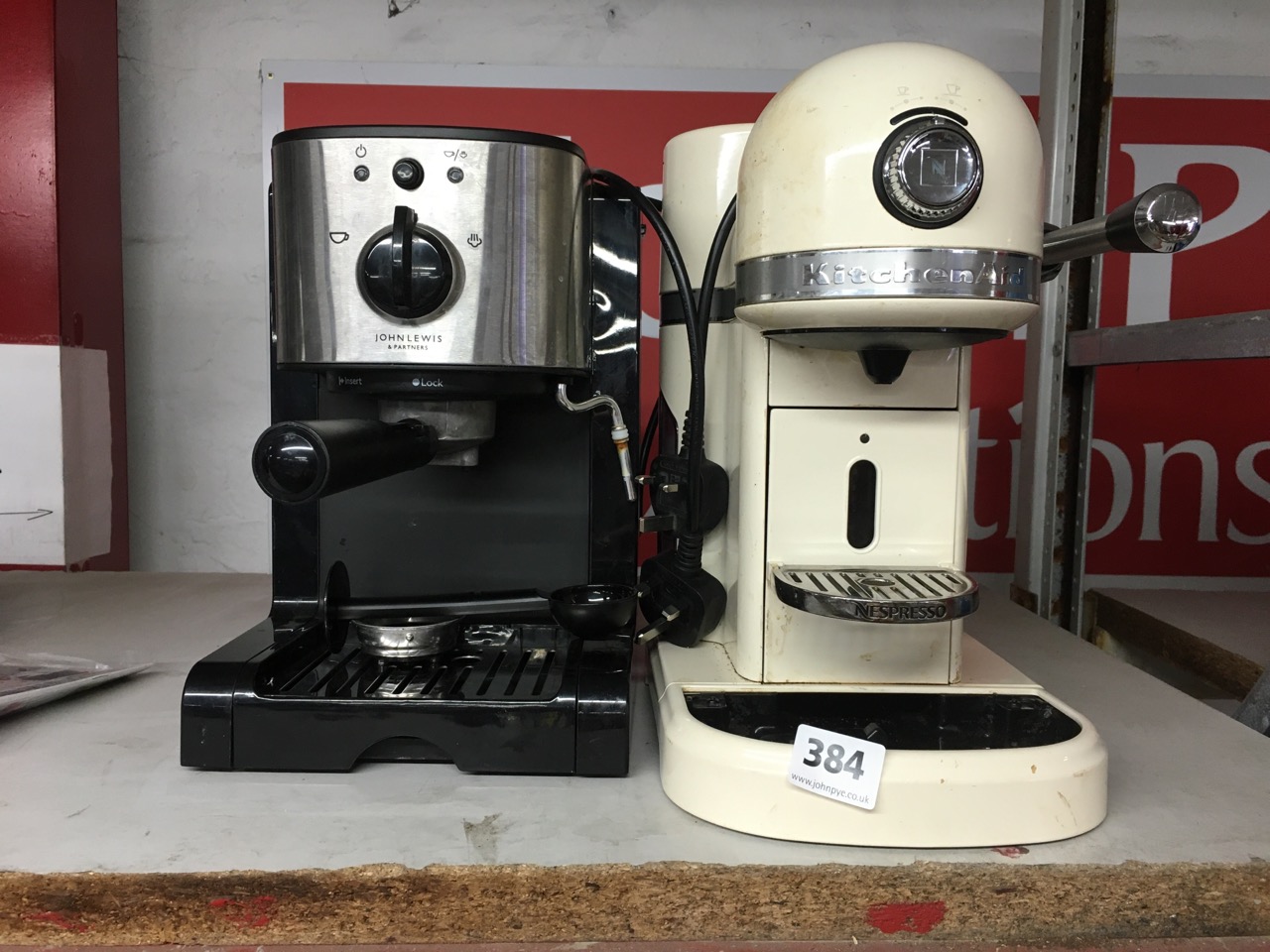 John Pye Auctions QTY OF COFFEE MACHINES TO INCLUDE NESPRESSO ARTISAN