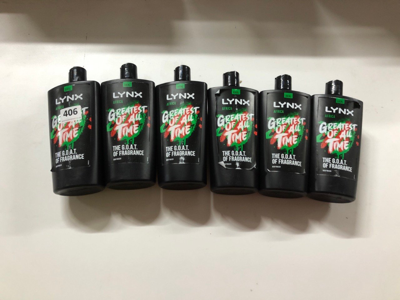 John Pye Auctions 6 X LYNX AFRICA XXXL BODY WASH 700ML