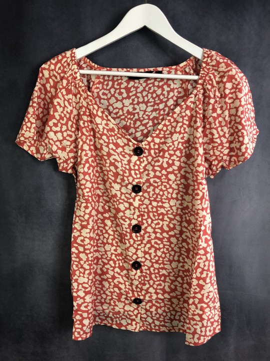 Dorothy Perkins Button Blouse, Size 14