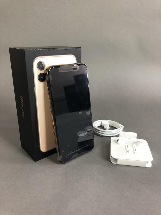 Iphone 11 Pro Max 256Gb Smartphone In Gold: Model No Mwhl2B/A (With Box)  [Jptn34099]