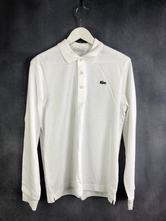 Lacoste Slim Fit Long Sleeve, Size Medium