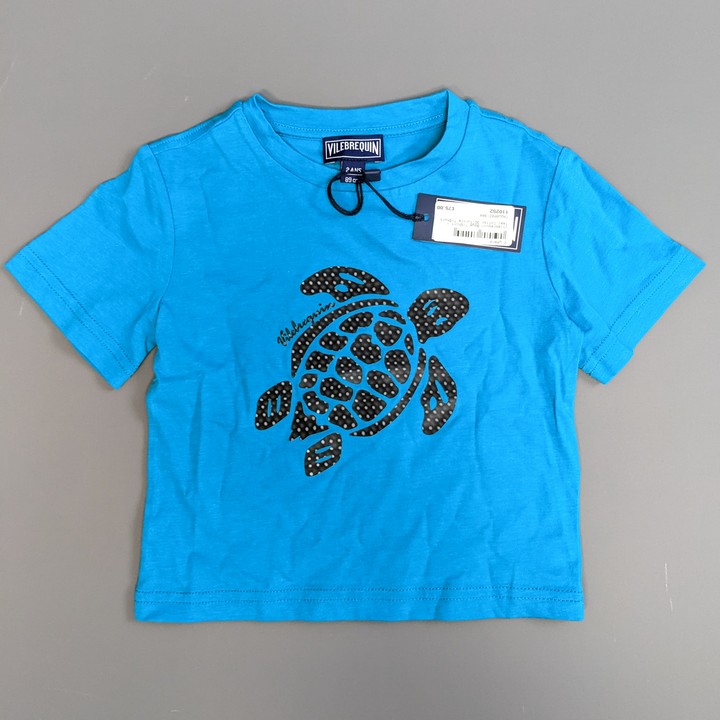 Vilebrequin Boys Cotton 3D Turtle T-Shirt, 2 Years