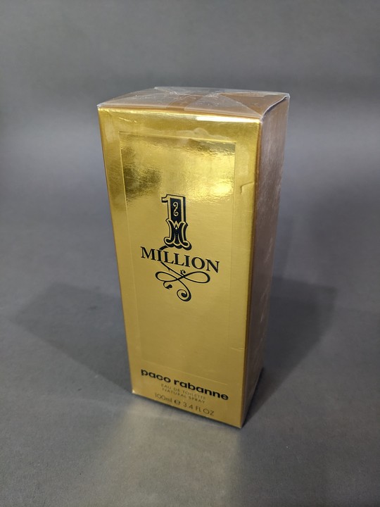 Paco Rabanne 1 Million Sealed Eau de Toilette, 100Ml