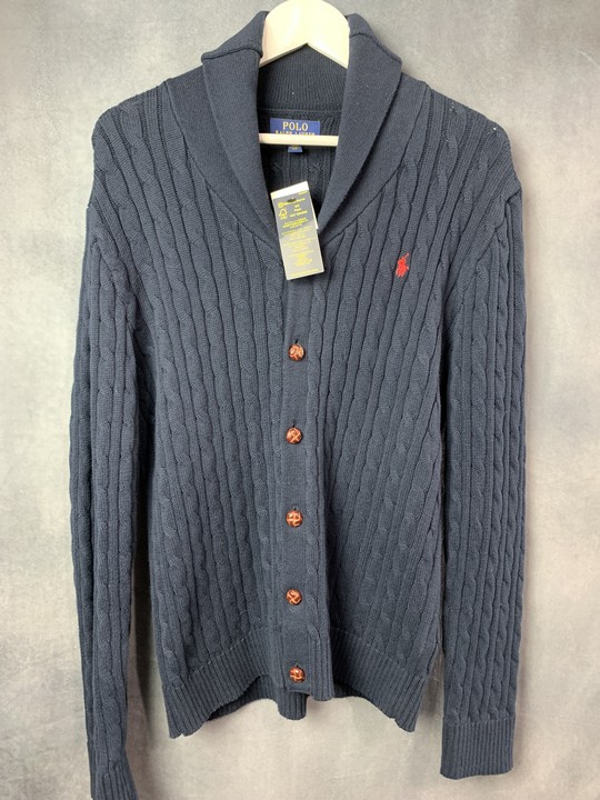 John Pye Auctions - Polo Ralph Lauren Button Cardigan, Size XL/TG