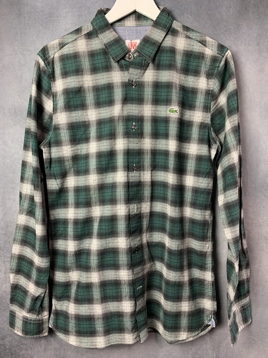 Lacoste Live Patterned Shirt, Size 39